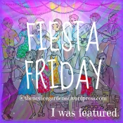 Fiesta Friday Badge Button I was featured