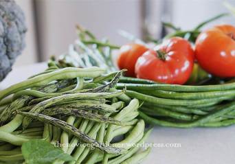 green beans and yard long beans