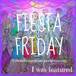 Fiesta Friday Badge Button I was featured
